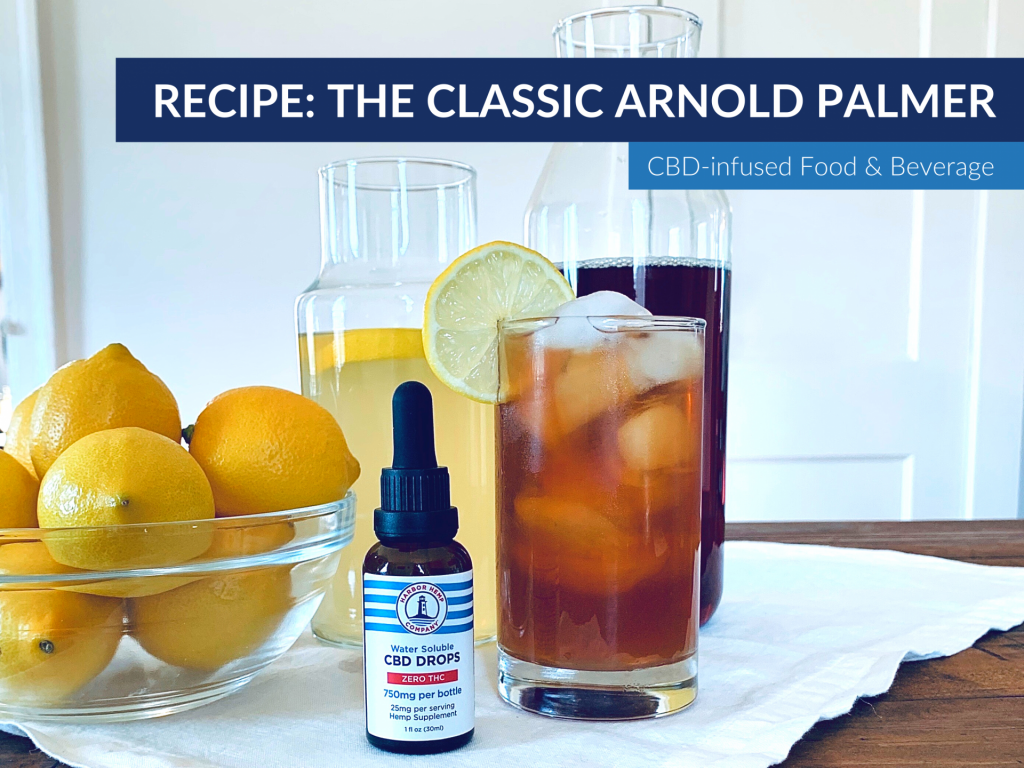 Arnold Palmer recipe infused with CBD